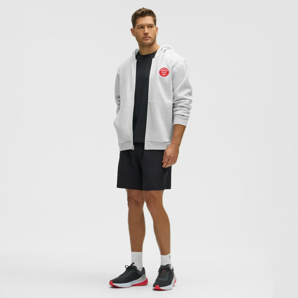 New Jersey Devils lululemon Steady State Full-Zip Hoodie Heathered Core Ultra Light Grey