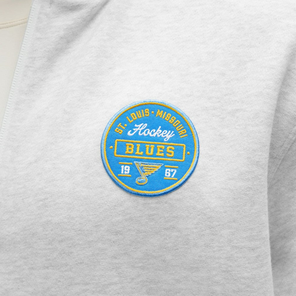 St. Louis Blues lululemon Steady State Full-Zip Hoodie Heathered Core Ultra Light Grey
