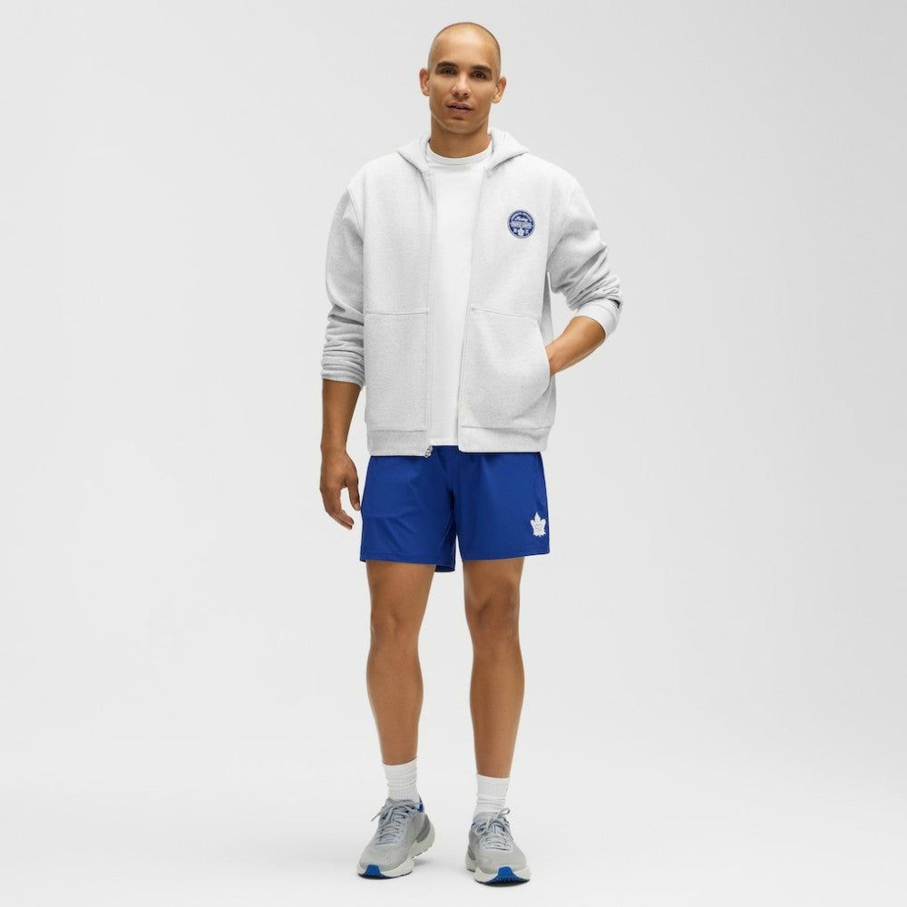 Toronto Maple Leafs lululemon Steady State Full-Zip Hoodie Heathered Core Ultra Light Grey