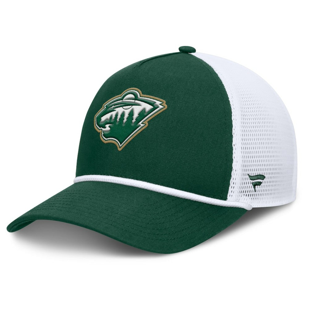 Minnesota Wild Fanatics Bermuda A-Frame Adjustable Hat Green/White