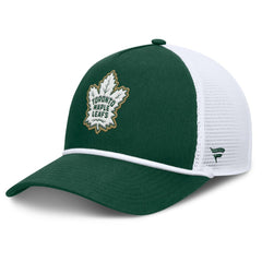 Toronto Maple Leafs Fanatics Bermuda A-Frame Adjustable Hat Green/White