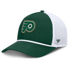 Philadelphia Flyers Fanatics Bermuda A-Frame Adjustable Hat Green/White
