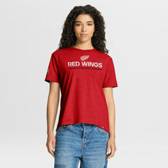 Detroit Red Wings Fanatics Women's Centennial T-Shirt Red