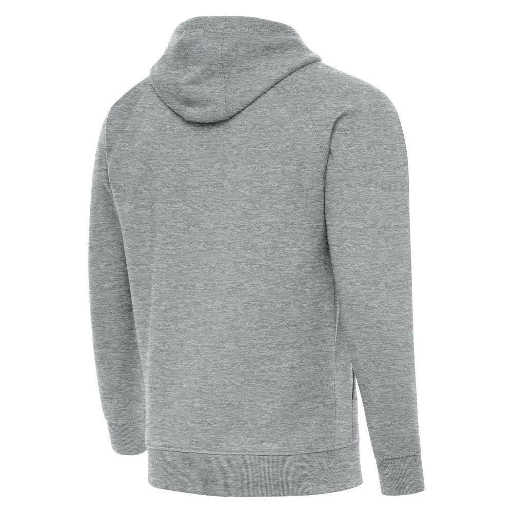 Mexico National Team Antigua Takeover Pullover Hoodie Heather Gray