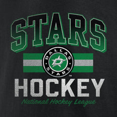 Dallas Stars Retro Stripe T-Shirt Black