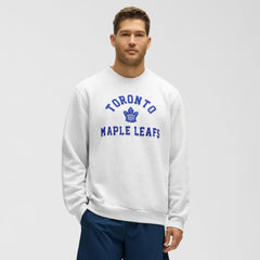 Toronto Maple Leafs lululemon Steady State Crew Heathered Core Ultra Light Grey