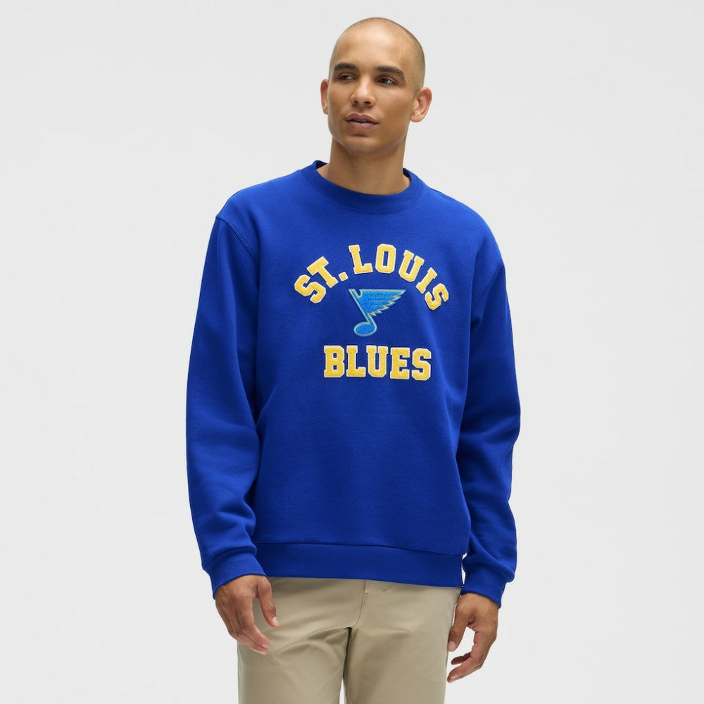 St. Louis Blues lululemon Steady State Crew College Cobalt