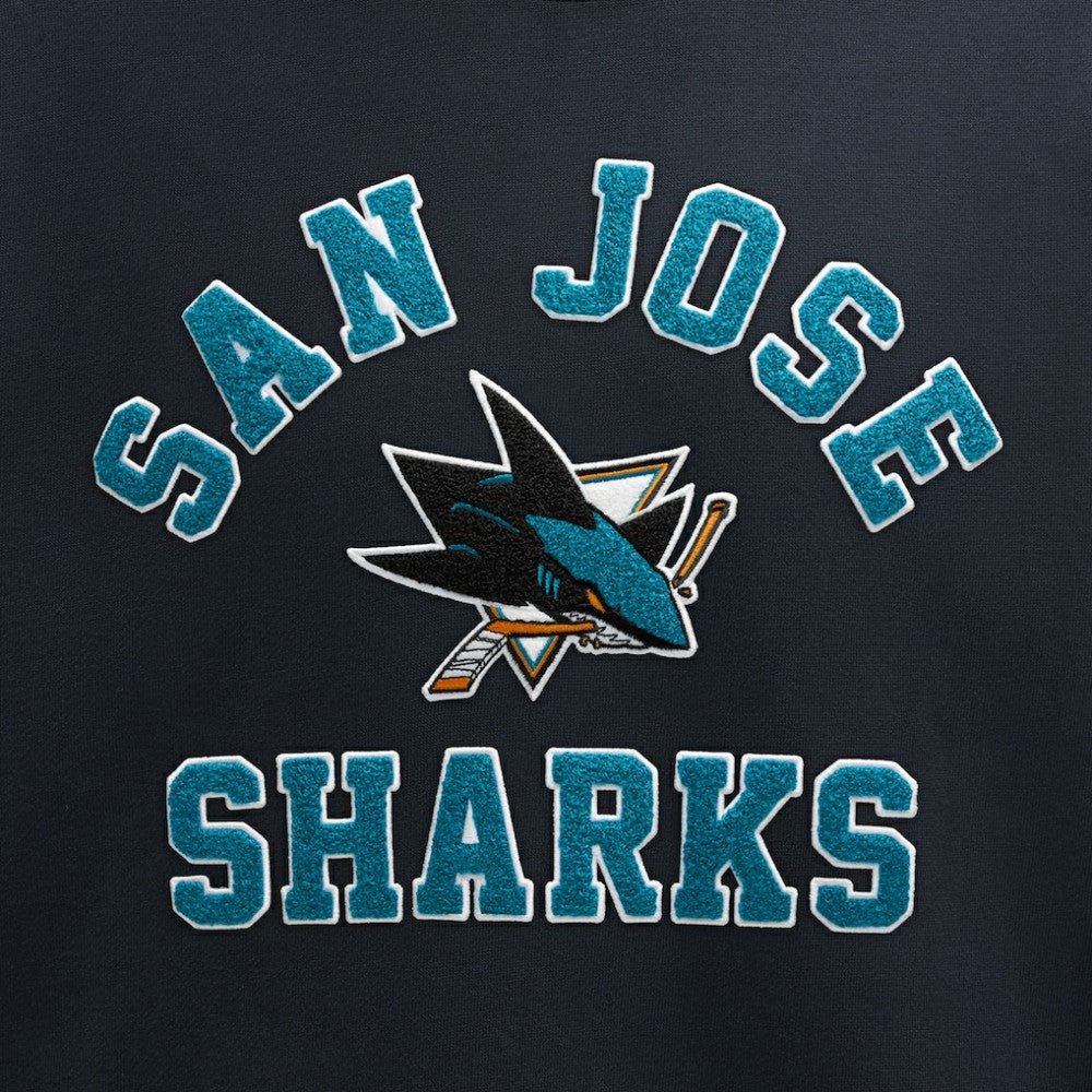 San Jose Sharks lululemon Steady State Crew True Navy