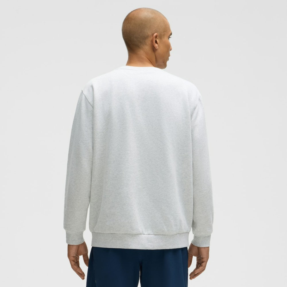 Vancouver Canucks lululemon Steady State Crew Heathered Core Ultra Light Grey