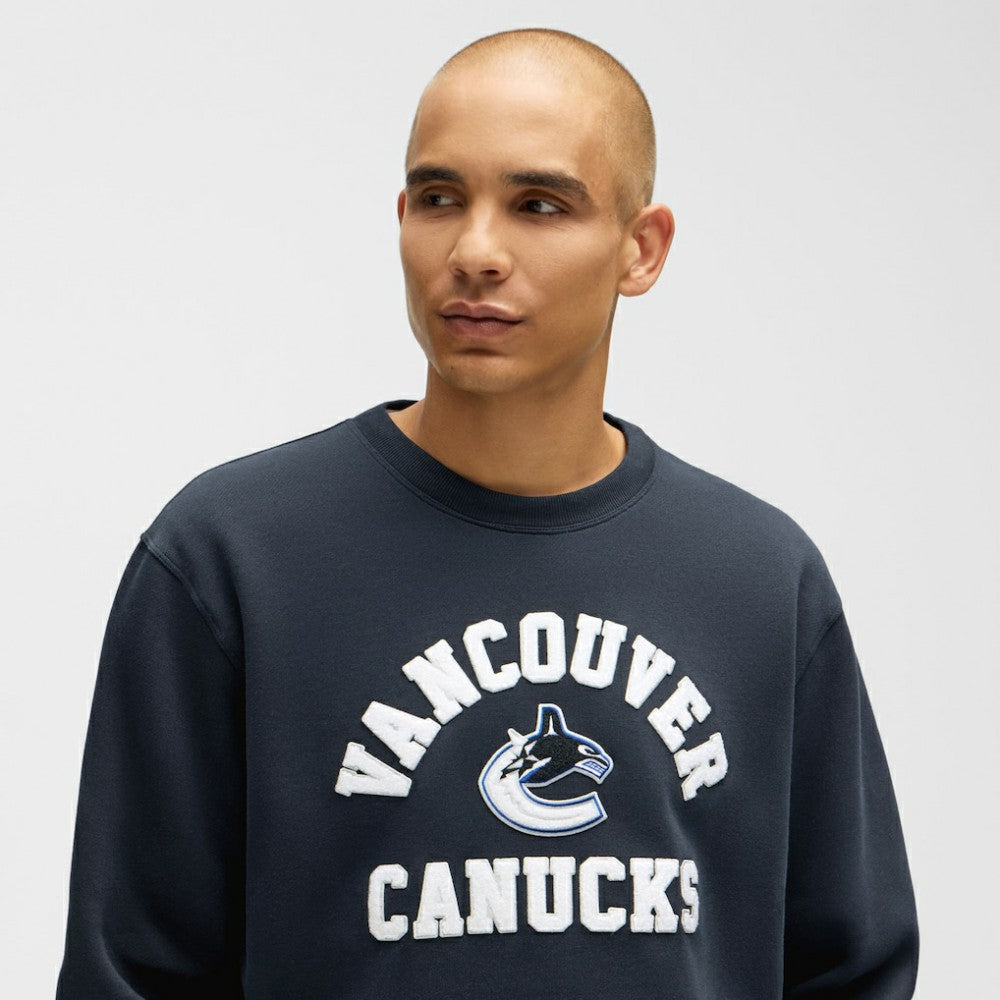 Vancouver Canucks lululemon Steady State Crew True Navy