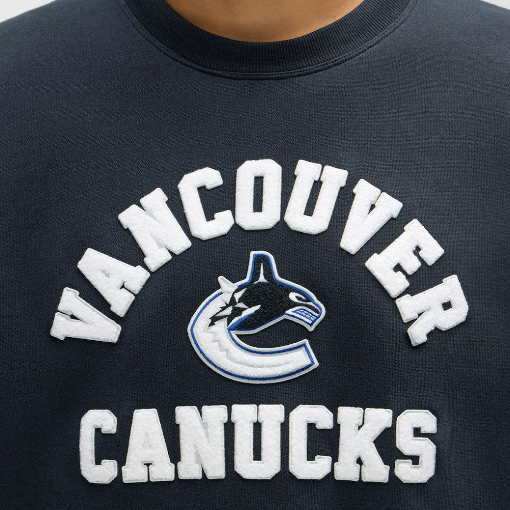 Vancouver Canucks lululemon Steady State Crew True Navy