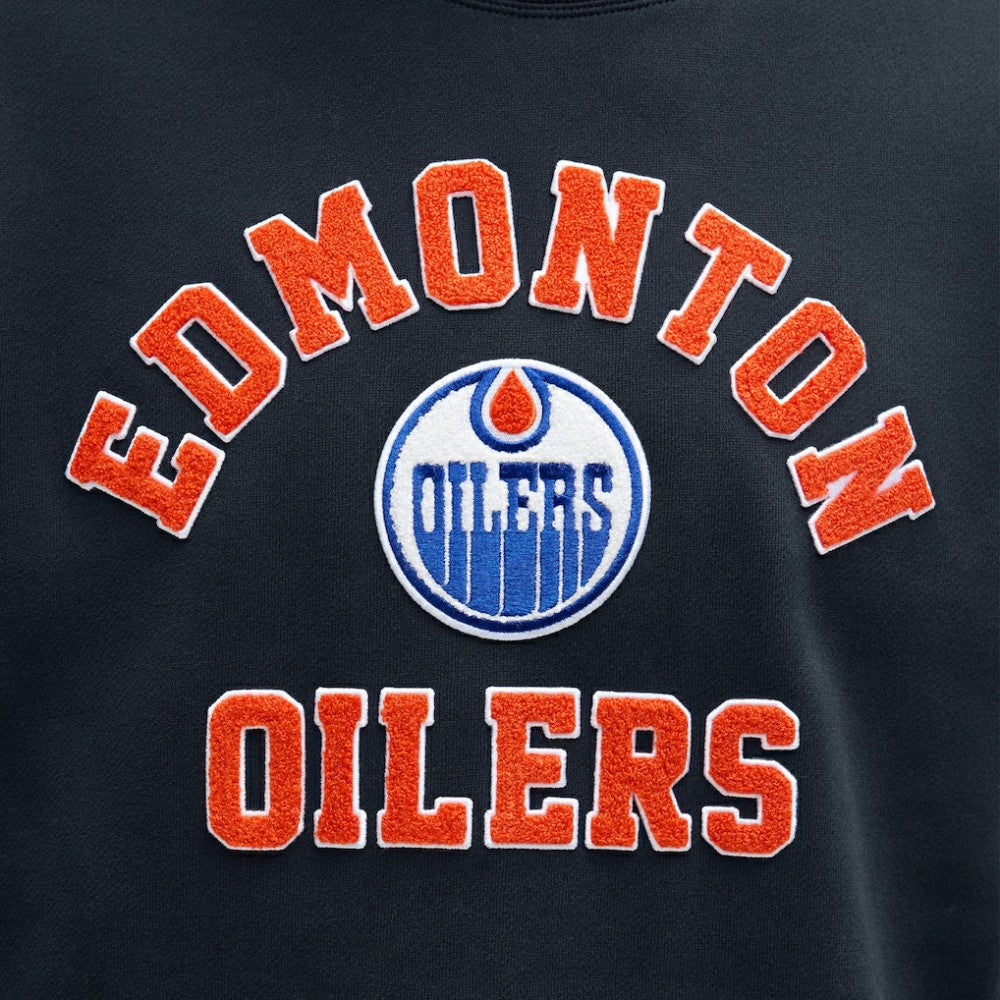 Edmonton Oilers lululemon Steady State Crew True Navy