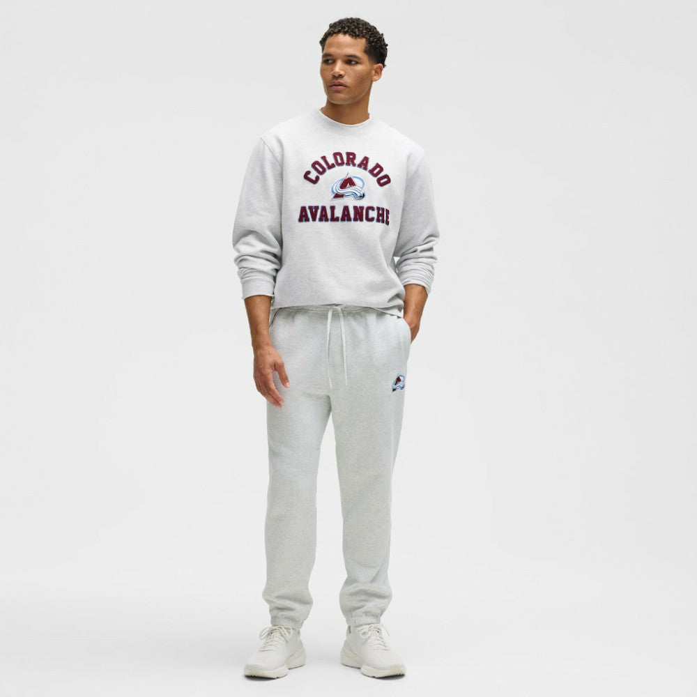 Colorado Avalanche lululemon Steady State Crew Heathered Core Ultra Light Grey
