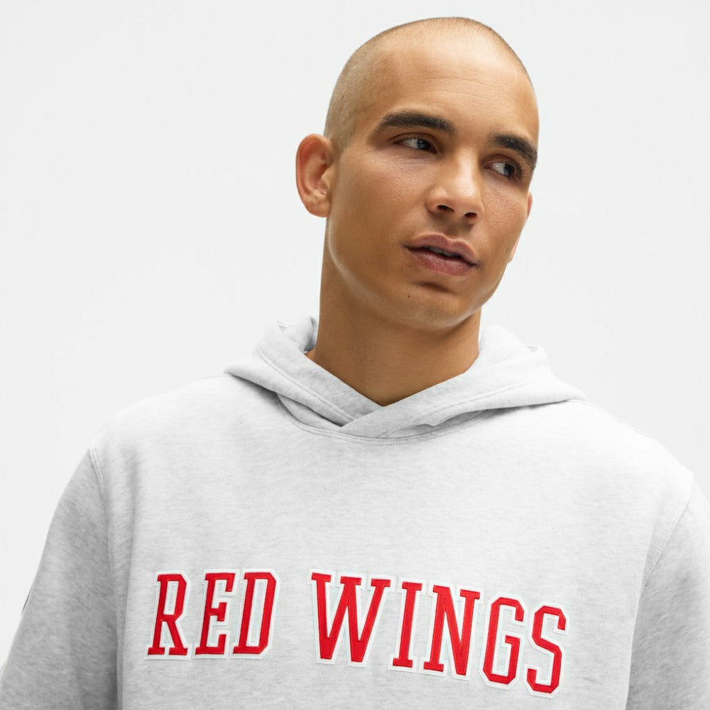 Detroit Red Wings lululemon Steady State Pullover Hoodie Heathered Core Ultra Light Grey