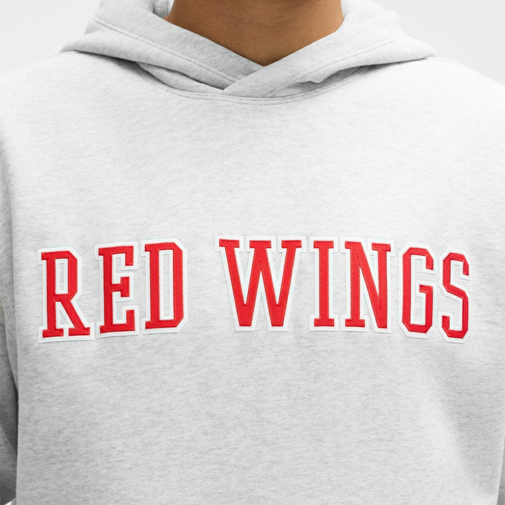 Detroit Red Wings lululemon Steady State Pullover Hoodie Heathered Core Ultra Light Grey