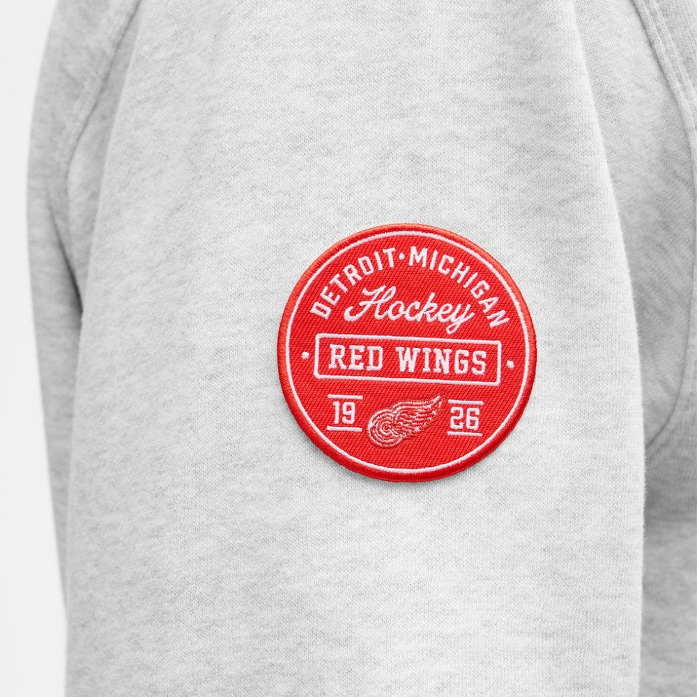 Detroit Red Wings lululemon Steady State Pullover Hoodie Heathered Core Ultra Light Grey