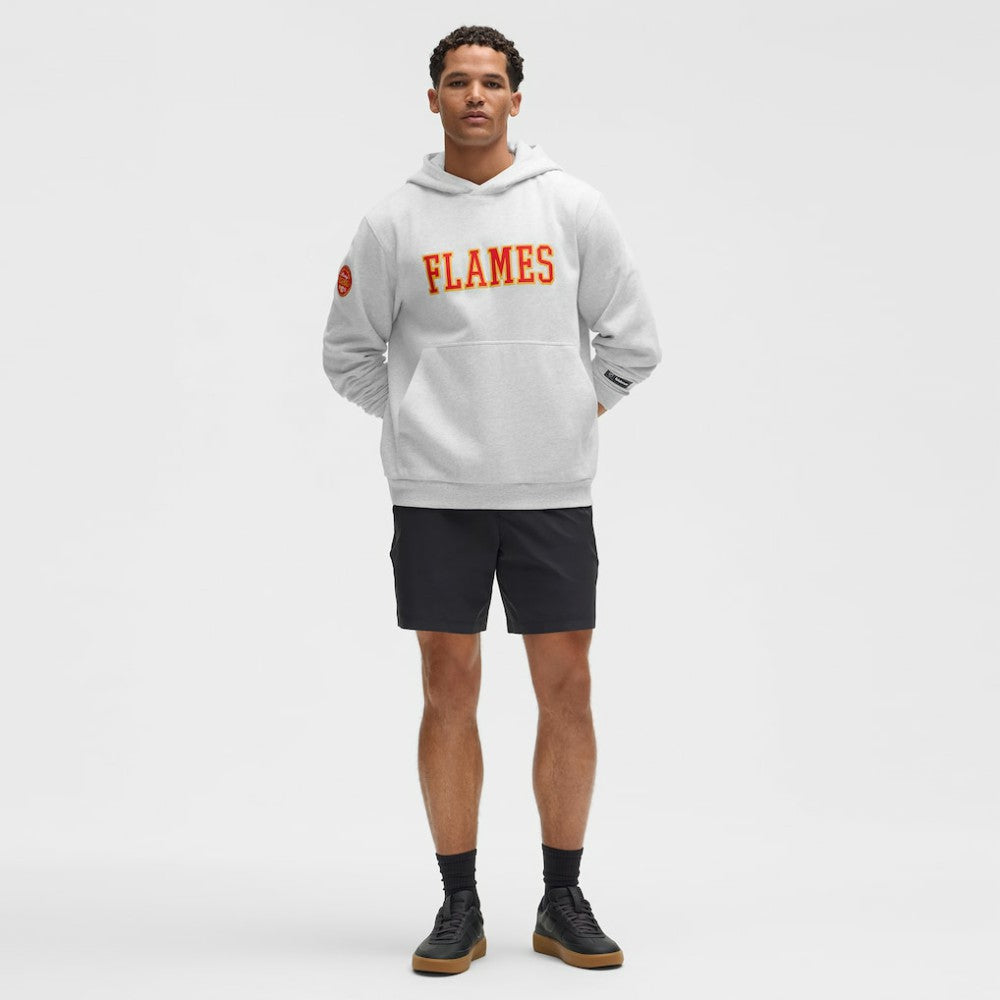 Calgary Flames lululemon Steady State Pullover Hoodie Heathered Core Ultra Light Grey