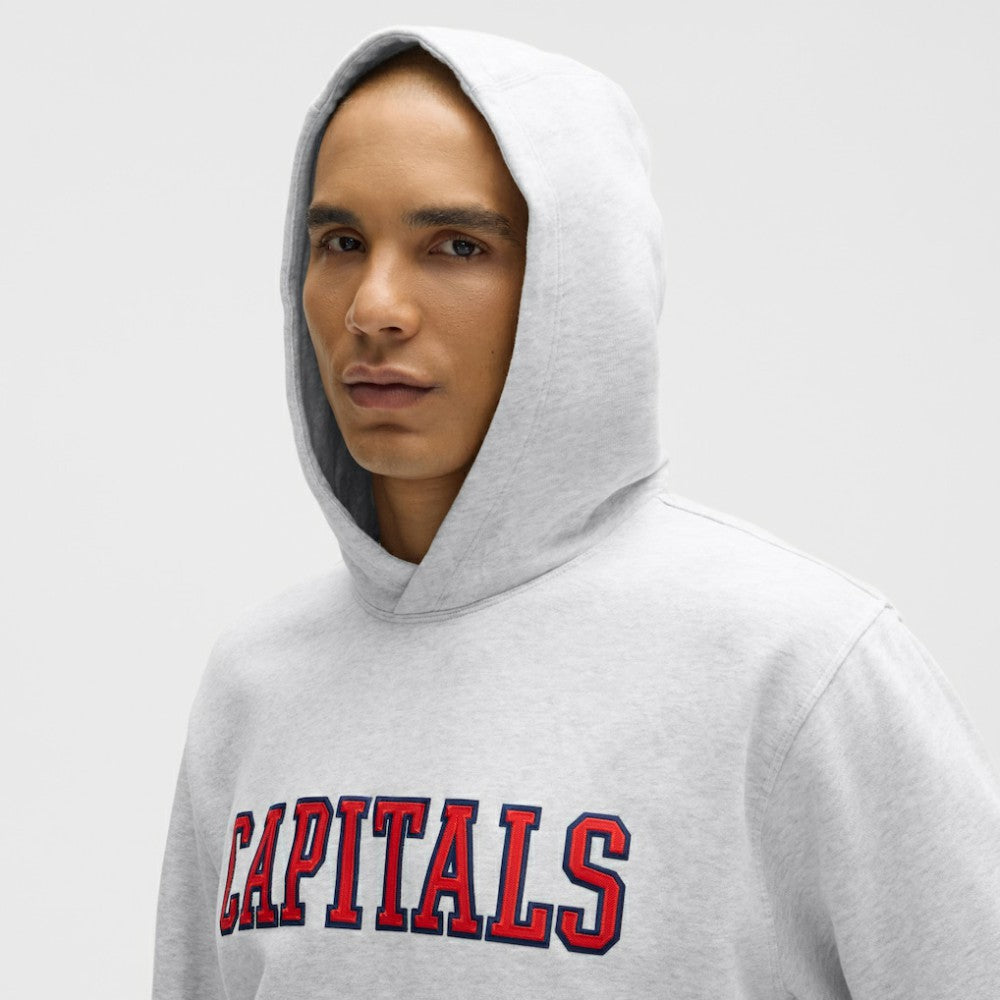 Washington Capitals lululemon Steady State Pullover Hoodie Heathered Core Ultra Light Grey