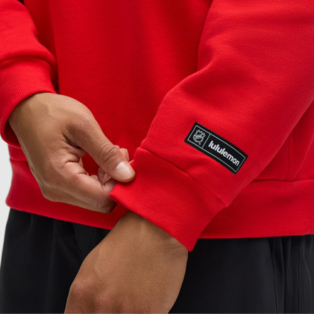 New Jersey Devils lululemon Steady State Pullover Hoodie True Red