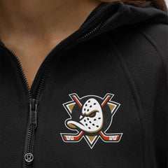 Anaheim Ducks lululemon Women's Scuba Oversized Half-Zip Hoodie Black