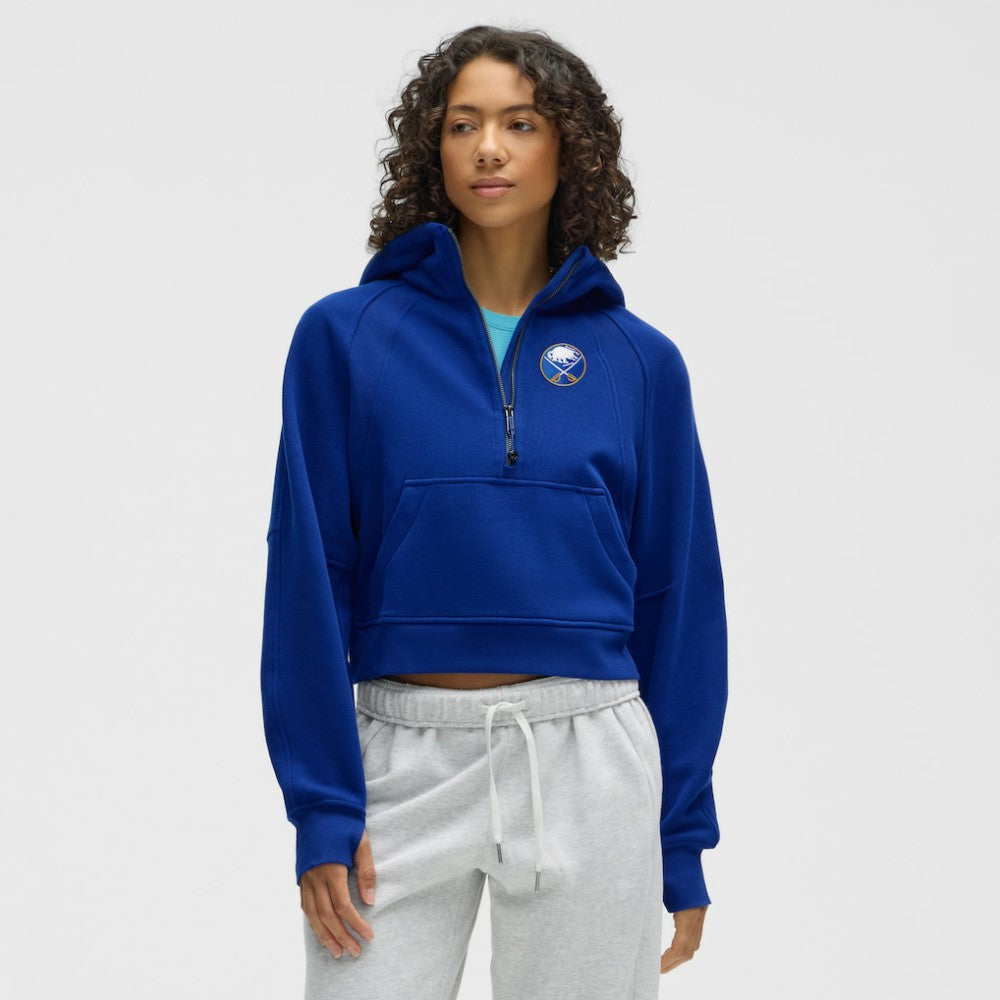 Buffalo Sabres lululemon Women's Scuba Oversized Half-Zip Hoodie College Cobalt