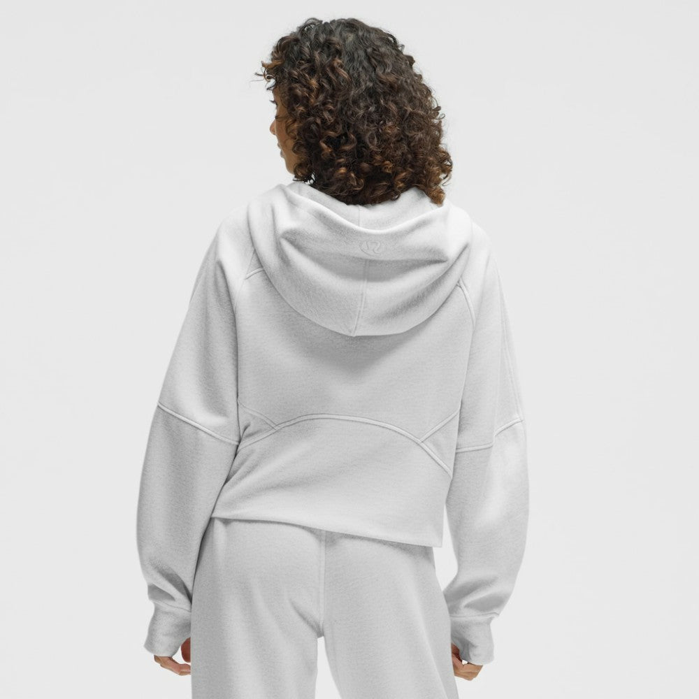 Los Angeles Kings lululemon Women's Scuba Oversized Half-Zip Hoodie Heathered Core Ultra Light Grey