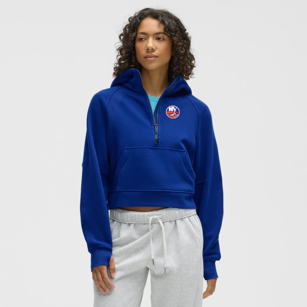 New York Islanders lululemon Women's Scuba Oversized Half-Zip Hoodie College Cobalt
