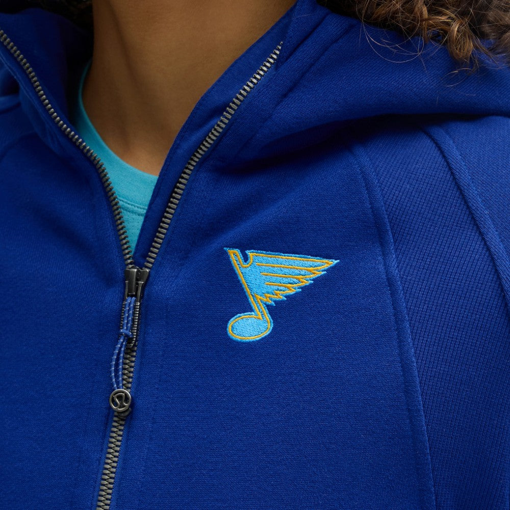 St. Louis Blues lululemon Women's Scuba Oversized Half-Zip Hoodie College Cobalt
