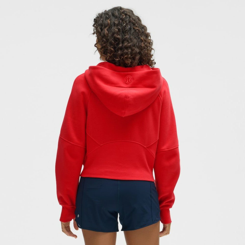 Washington Capitals lululemon Women's Scuba Oversized Half-Zip Hoodie True Red