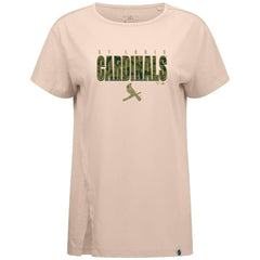 St. Louis Cardinals Levelwear Women's Influx Protect W T-Shirt Khaki