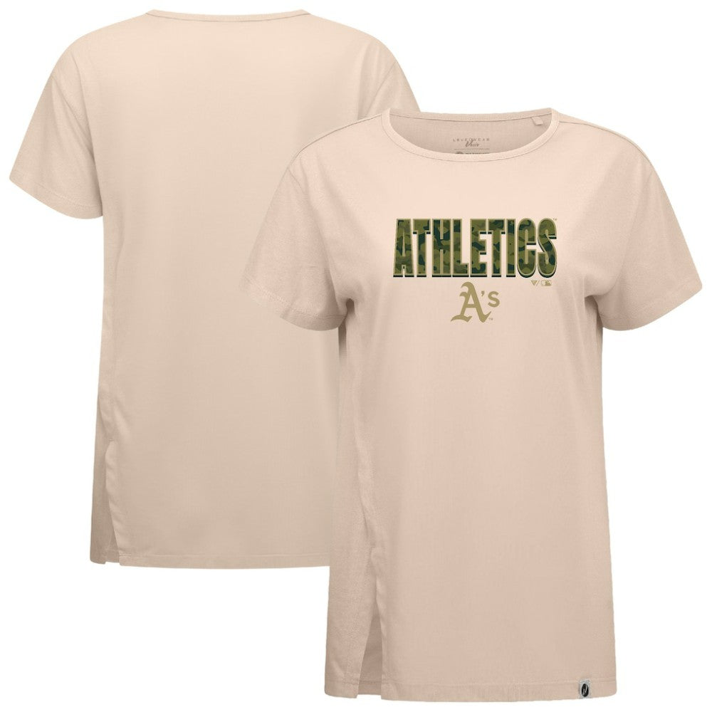 Athletics Levelwear Women's Influx Protect W T-Shirt Khaki