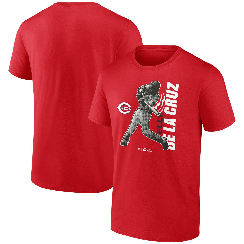 Elly De La Cruz Cincinnati Reds Player Graphic T-Shirt Red