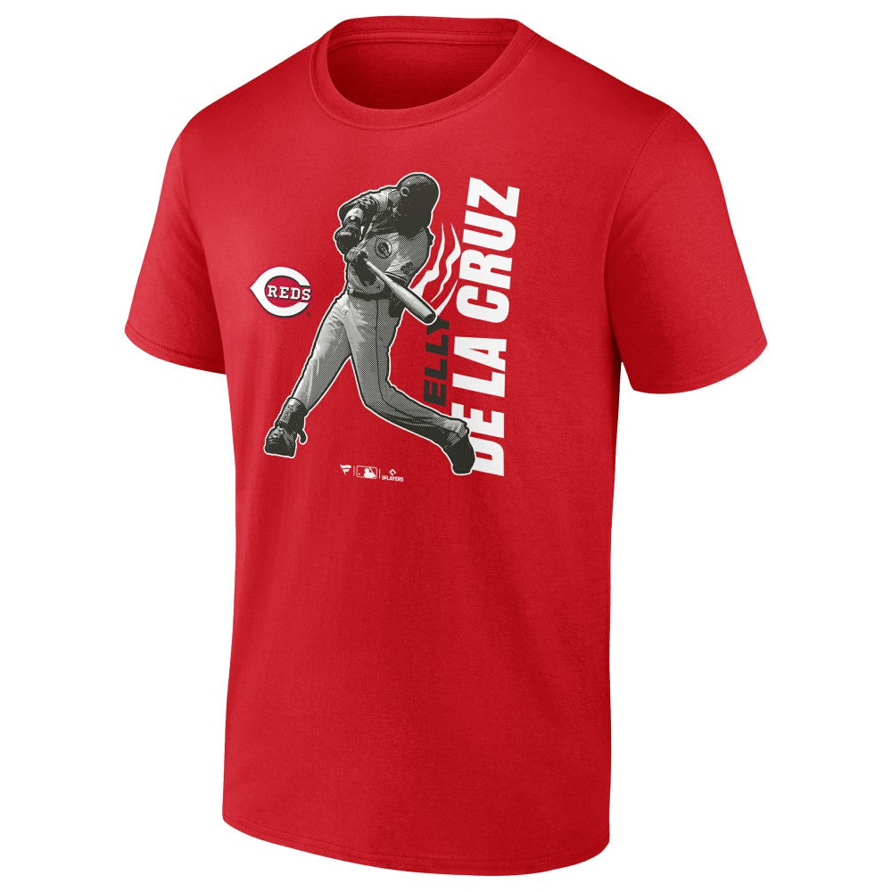 Elly De La Cruz Cincinnati Reds Player Graphic T-Shirt Red