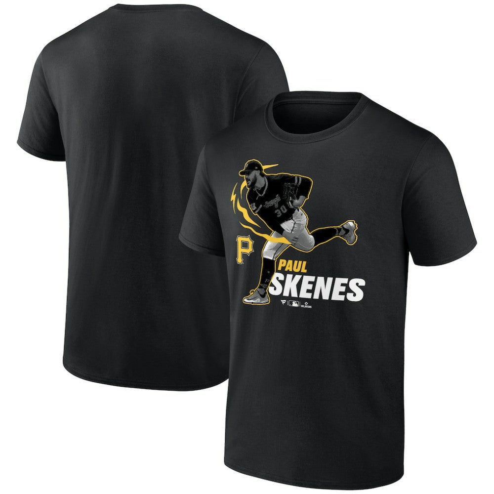 Paul Skenes Pittsburgh Pirates Player Graphic T-Shirt Black