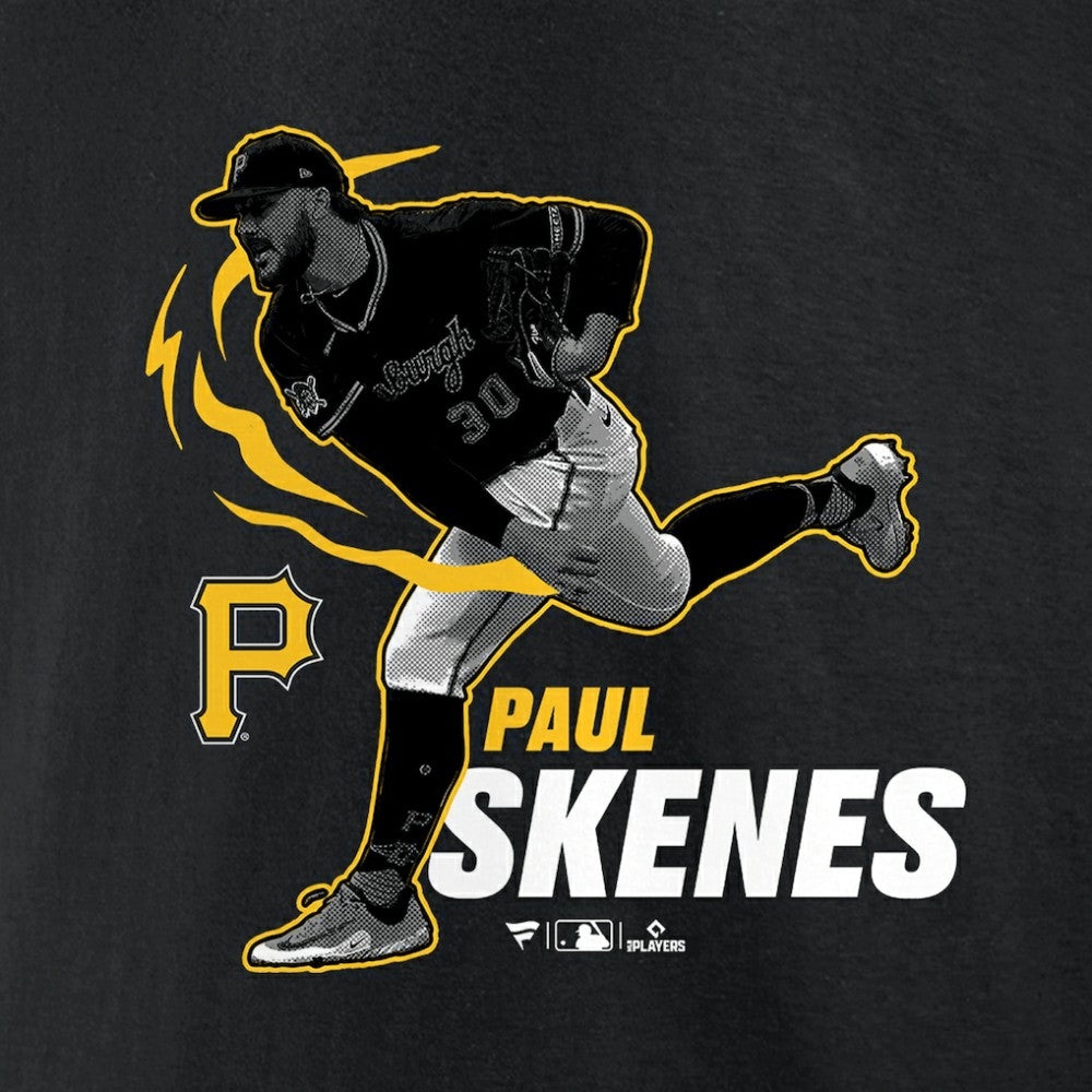 Paul Skenes Pittsburgh Pirates Player Graphic T-Shirt Black
