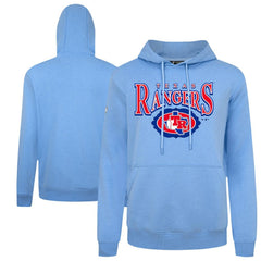 Texas Rangers Levelwear Lone Star Podium Pullover Hoodie Light Blue