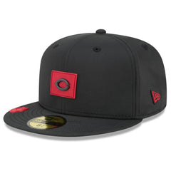 Cincinnati Reds 2026 Clubhouse 59FIFTY Fitted Hat Black | New Era