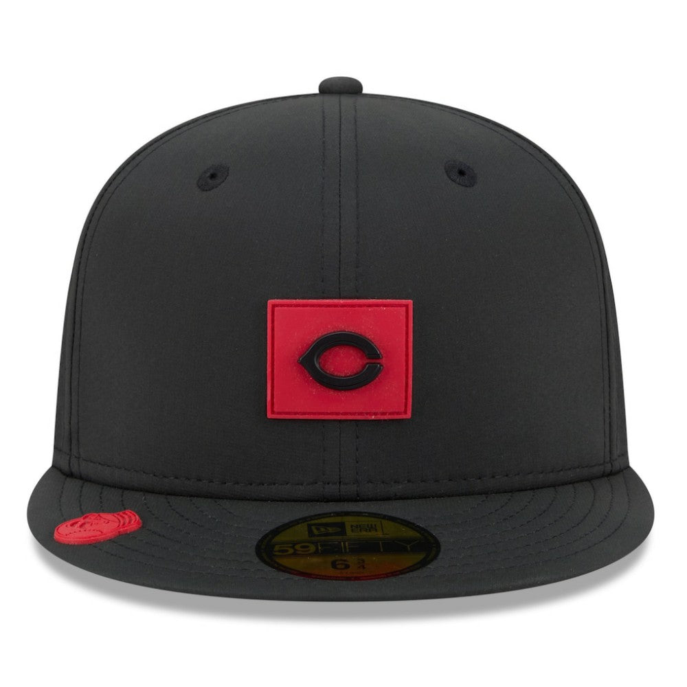 Cincinnati Reds 2026 Clubhouse 59FIFTY Fitted Hat Black | New Era
