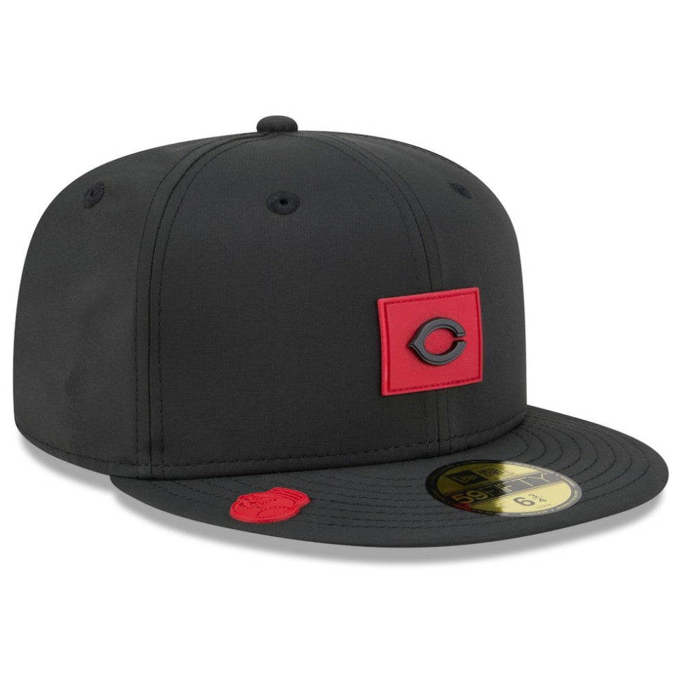 Cincinnati Reds 2026 Clubhouse 59FIFTY Fitted Hat Black | New Era
