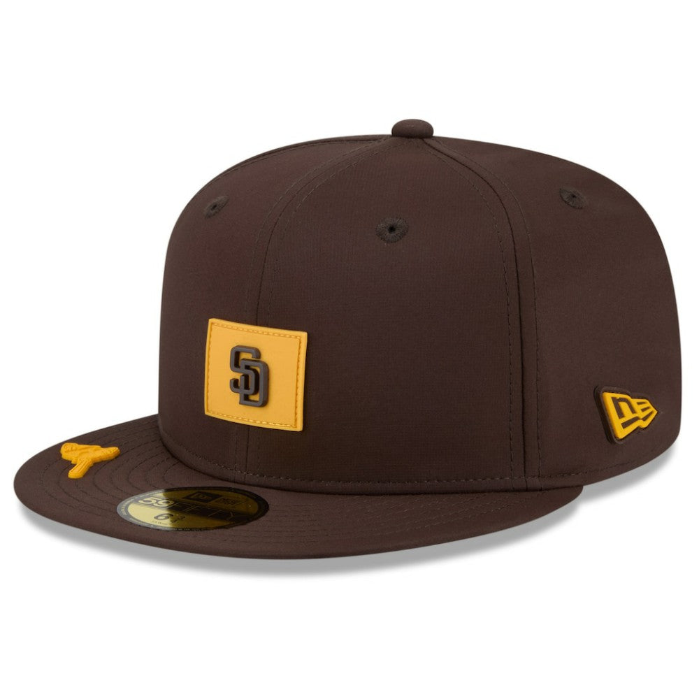 San Diego Padres 2026 Clubhouse 59FIFTY Fitted Hat Brown | New Era