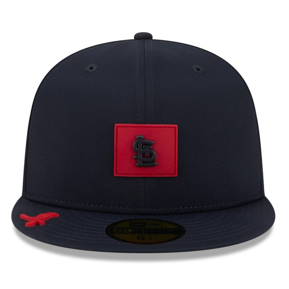 St. Louis Cardinals 2026 Clubhouse 59FIFTY Fitted Hat Navy | New Era