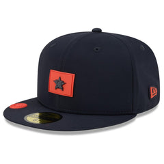 Houston Astros 2026 Clubhouse 59FIFTY Fitted Hat Navy | New Era