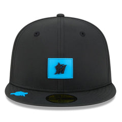 Miami Marlins 2026 Clubhouse 59FIFTY Fitted Hat Black | New Era