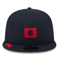Minnesota Twins 2026 Clubhouse 59FIFTY Fitted Hat Navy | New Era