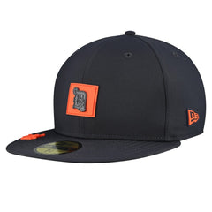 Detroit Tigers 2026 Clubhouse Alternate 59FIFTY Fitted Hat Navy | New Era