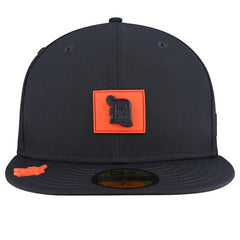 Detroit Tigers 2026 Clubhouse Alternate 59FIFTY Fitted Hat Navy | New Era