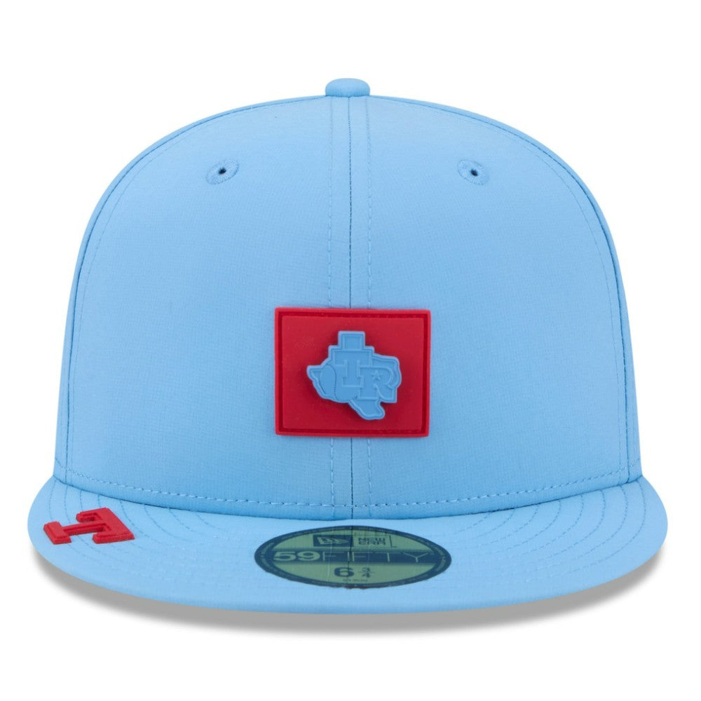 Texas Rangers 2026 Clubhouse Alternate 59FIFTY Fitted Hat Light Blue | New Era