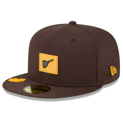San Diego Padres 2026 Clubhouse Alternate 59FIFTY Fitted Hat Brown | New Era