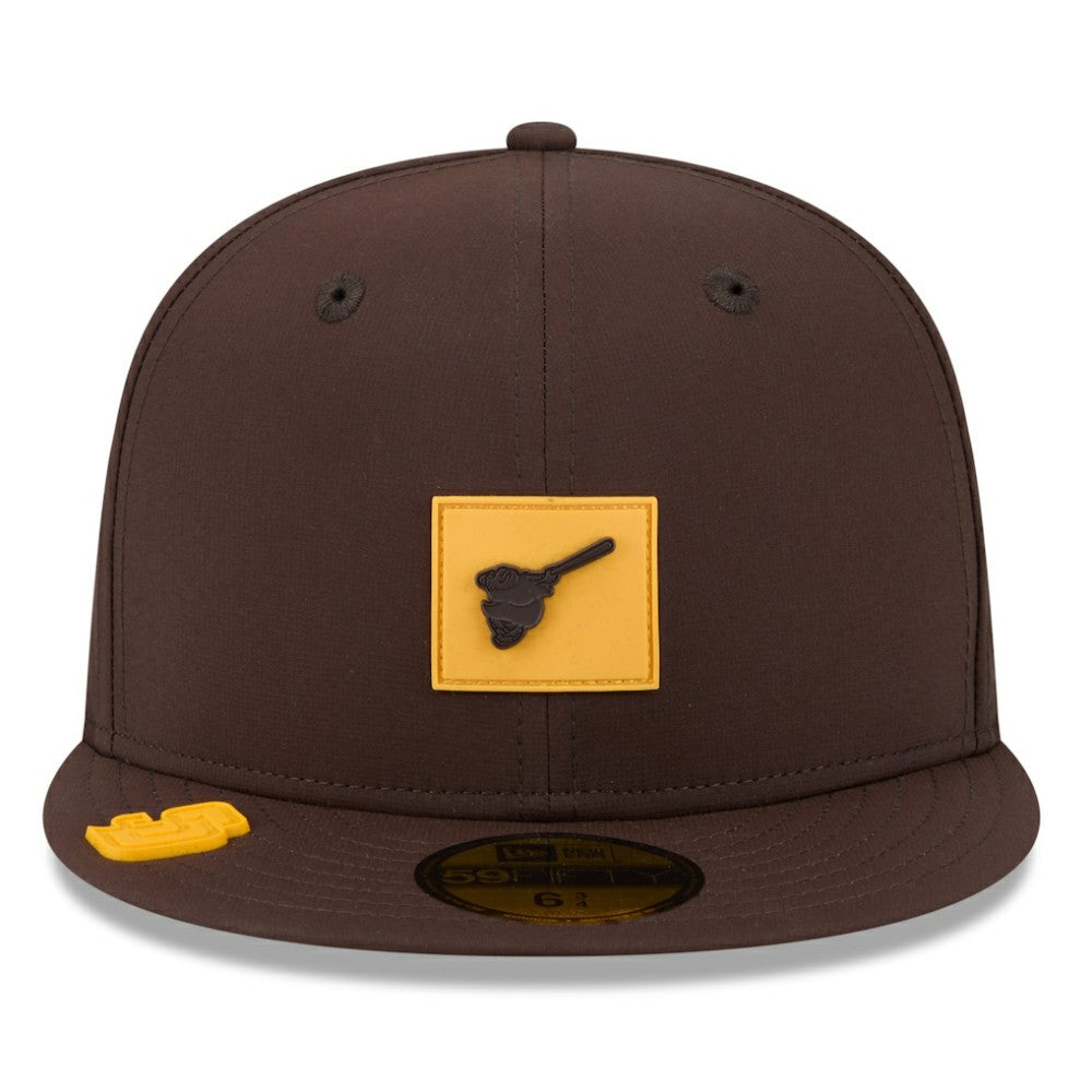 San Diego Padres 2026 Clubhouse Alternate 59FIFTY Fitted Hat Brown | New Era