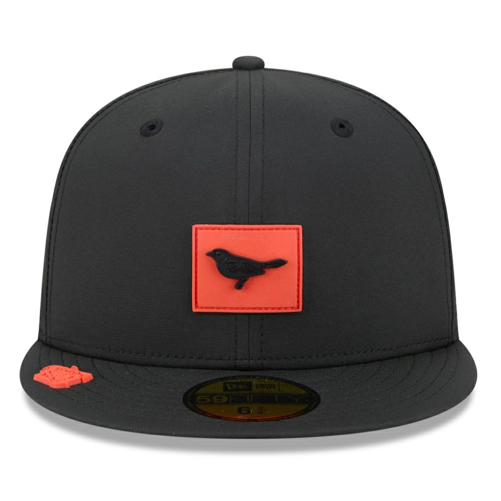 Baltimore Orioles 2026 Clubhouse Alternate 59FIFTY Fitted Hat Black | New Era